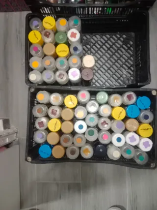 Lote de sprays de pintura