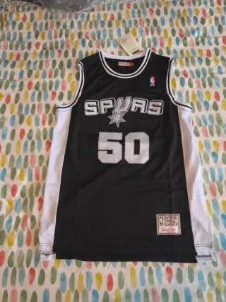 Camiseta Mitchell & Ness Spurs Robinson 50 XL
