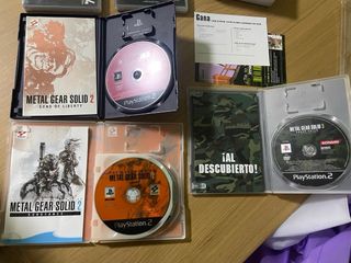 Colección Metal Gear Solid PS1 PS2 PS3 PS5