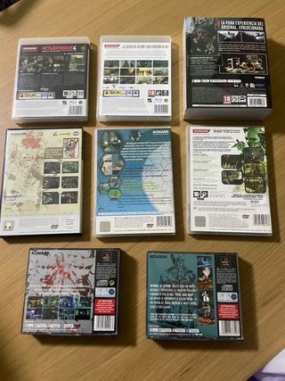 Colección Metal Gear Solid PS1 PS2 PS3 PS5
