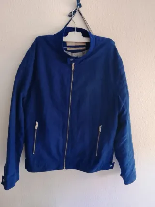 Chaqueta Zara Hombre Azul