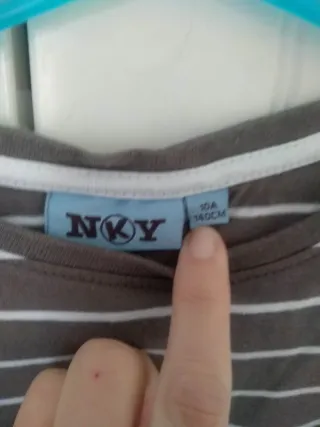 Camiseta de rayas NKY