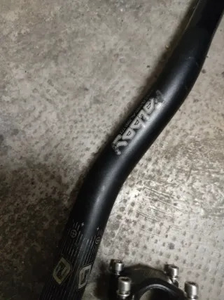 Manillar y potencia bicicleta