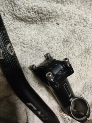 Manillar y potencia bicicleta