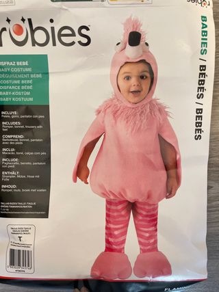 Disfraz Bebé Flamenco Talla T (12-18 meses)