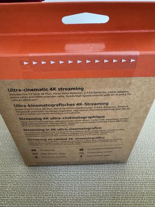 Fire TV Stick 4K PLUS 8GB Wi-Fi 6