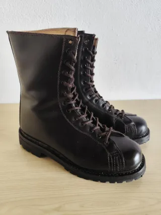 Stivali Anfibi Militari Esercito Italiano Pelle 42