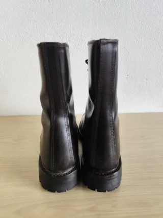 Stivali Anfibi Militari Esercito Italiano Pelle 42