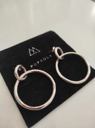 Pendientes Pdpaola Aro Plata