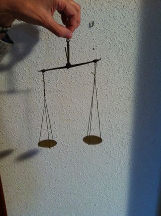 Balanza Antigua Decorativa