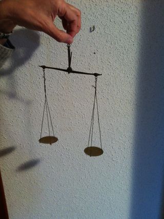 Balanza Antigua Decorativa