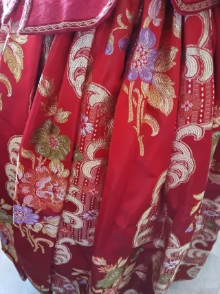 Traje Fallera Infantil con 2 Corpiños