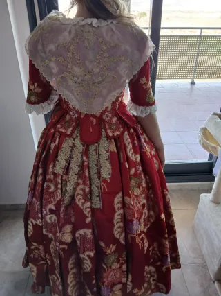 Traje Fallera Infantil con 2 Corpiños