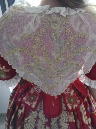 Traje Fallera Infantil con 2 Corpiños