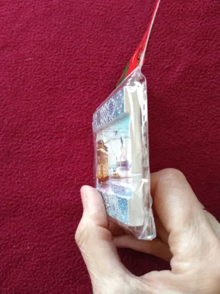 Imán Souvenir Tranvía y azulejos de Portugal