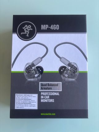 Mackie MP-460 Auriculares In-Ear Quad Balanced