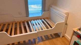 Cama infantil blanca