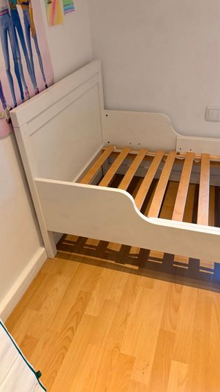 Cama infantil blanca