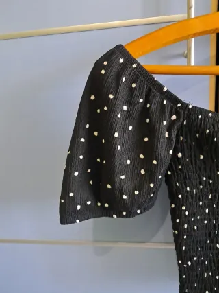 Crop Top Stradivarius Lunares Talla S