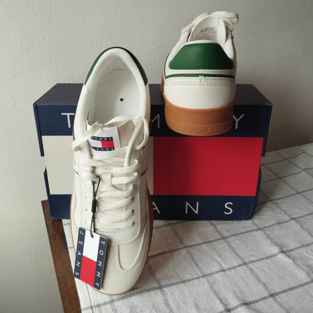 Zapatillas Tommy Jeans Hilfiger Greenwich Beige/Ve