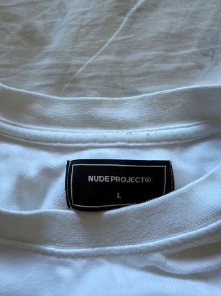 T-shirt Nude Project Branca