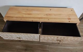 Recibidor Cómoda Madera y Metal