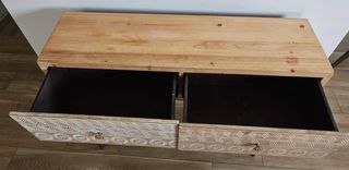 Recibidor Cómoda Madera y Metal