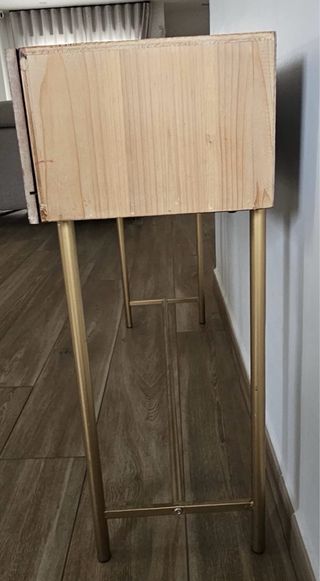 Recibidor Cómoda Madera y Metal