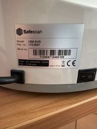 Contamonete Safescan 1250