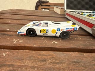 8 Coches Scalextric con Maletín