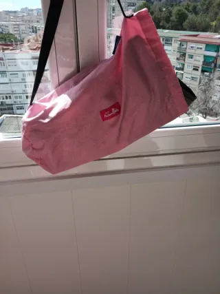 Cuna de viaje de muñecas plegable  con funda