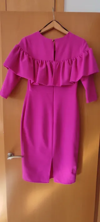 Vestido de ceremonia, comunión elegante rosa