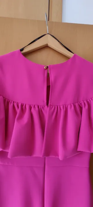 Vestido de ceremonia, comunión elegante rosa