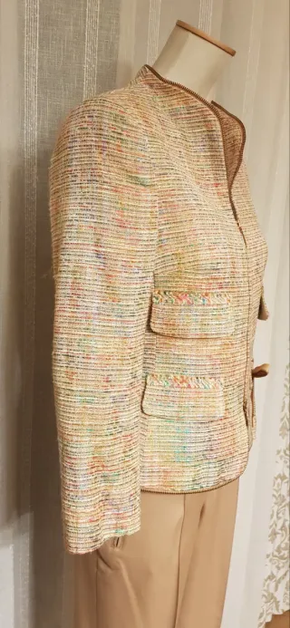 Chaqueta Purificación García cremallera