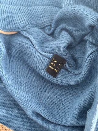 Jersey Massimo Dutti Azul Talla M