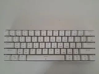 Teclado Mecánico Dierya DK61SE 60% Blanco