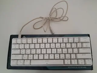Teclado Mecánico Dierya DK61SE 60% Blanco