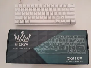 Teclado Mecánico Dierya DK61SE 60% Blanco