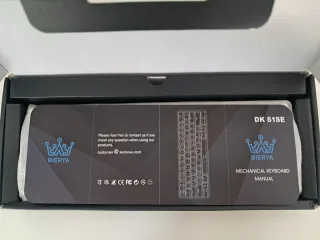 Teclado Mecánico Dierya DK61SE 60% Blanco