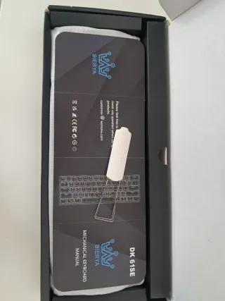 Teclado Mecánico Dierya DK61SE 60% Blanco