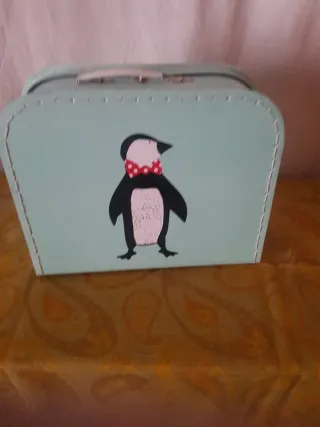 Maletín infantil con pingüino