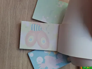 Lote de 8 libretas completas cartas perfumadas