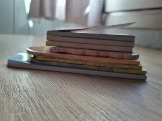 Lote de 8 libretas completas cartas perfumadas