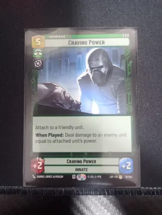 Craving Power 91/264 Star Wars Card