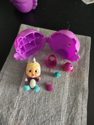 Bebé Llorón con Casita y Accesorios