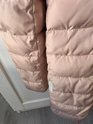 Plumífero mujer rosa-nude Armani Jeans