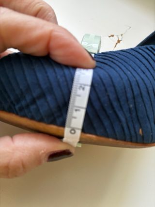 Zapatos de tacón azulina 10cm