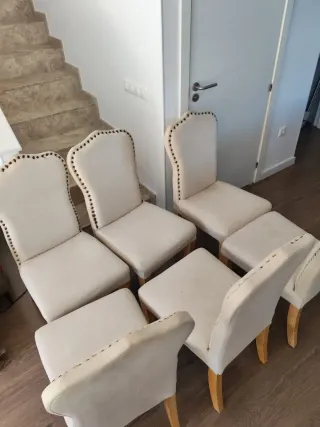 6 sillas de comedor