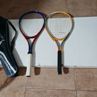 Set de Tenis: 2 Raquetas y 4 Pelotas Y 1 Funda