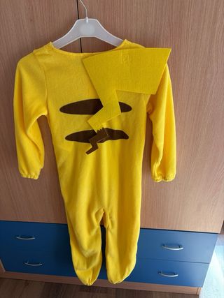 Disfraz Pikachu Talla 6/8 años